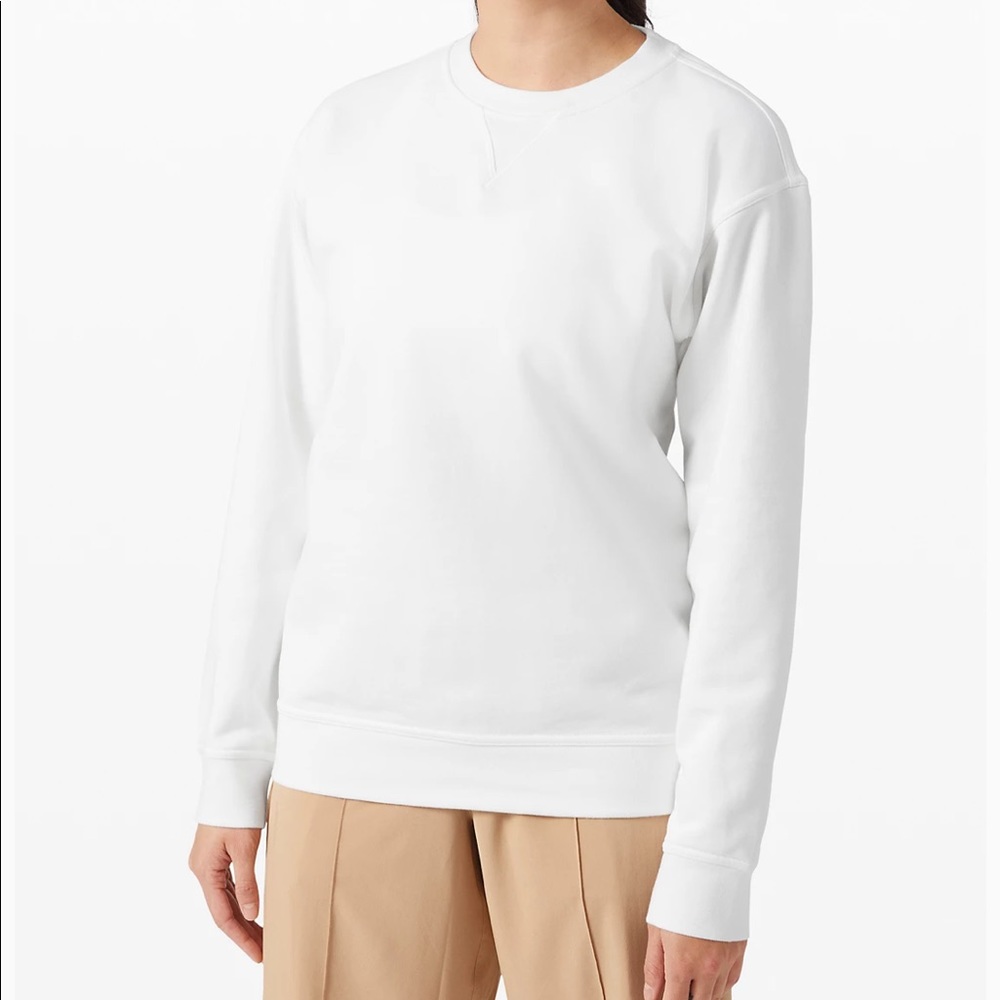 Lululemon all yours crew terry 4